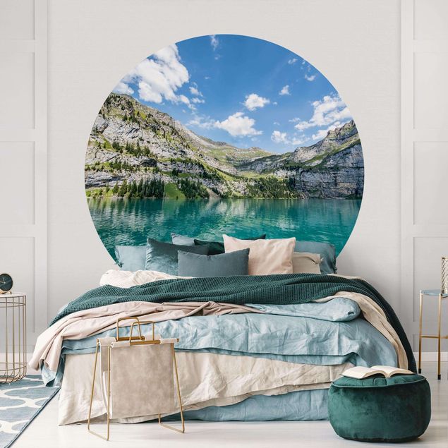 Design Tapeten Traumhafter Bergsee