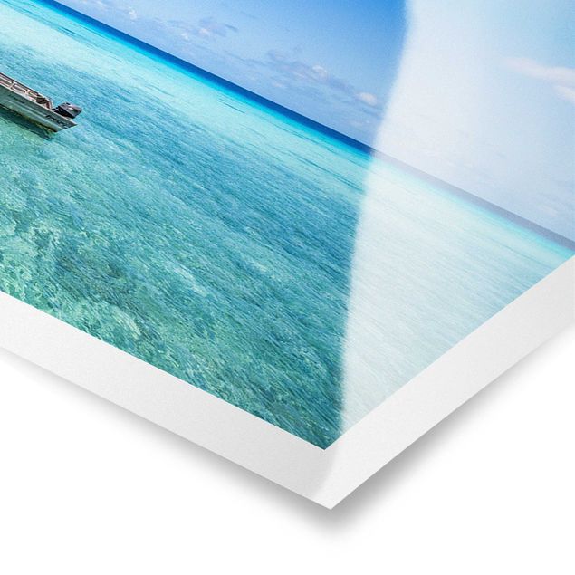 Poster - Urlaub in den Tropen - Panorama 3:1