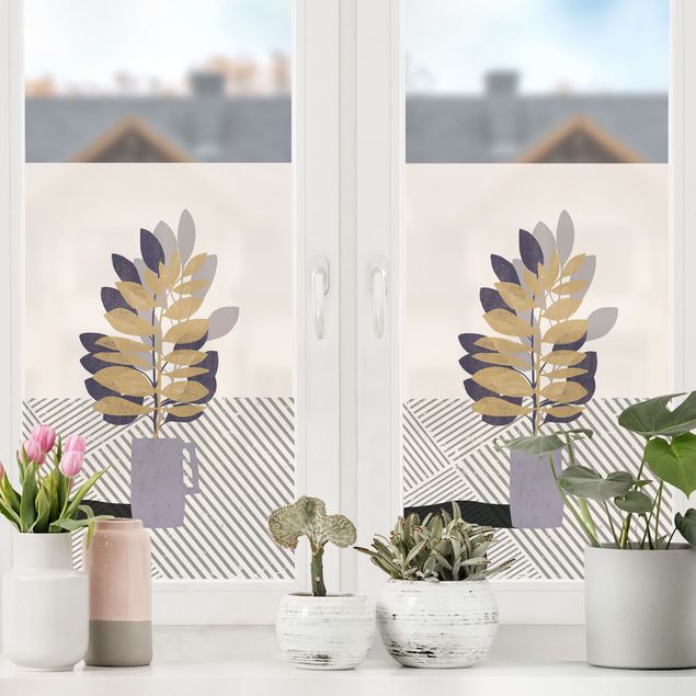 Fensterfolie - Sichtschutz - Vase I - Fensterbilder
