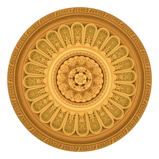 Design Tapeten Viktorianische Ornamentik im Kreis