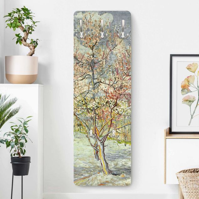 Impressionistische Gemälde Vincent van Gogh - Blühende Pfirsichbäume