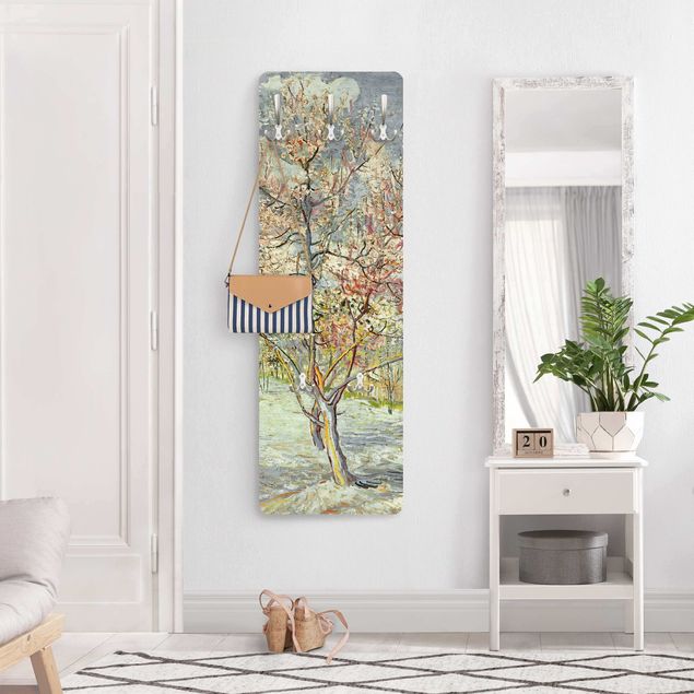 Natur Garderobe Vincent van Gogh - Blühende Pfirsichbäume