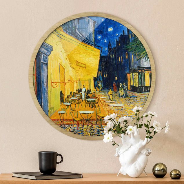 Impressionismus Bilder Vincent van Gogh - Café-Terrasse in Arles