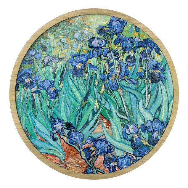 Moderne Bilder mit Rahmen Vincent van Gogh - Iris