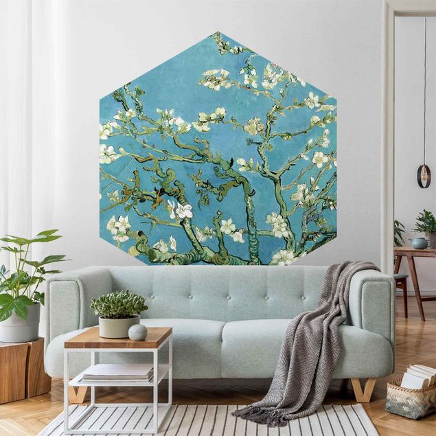Tapete Blumen Vincent van Gogh - Mandelblüte