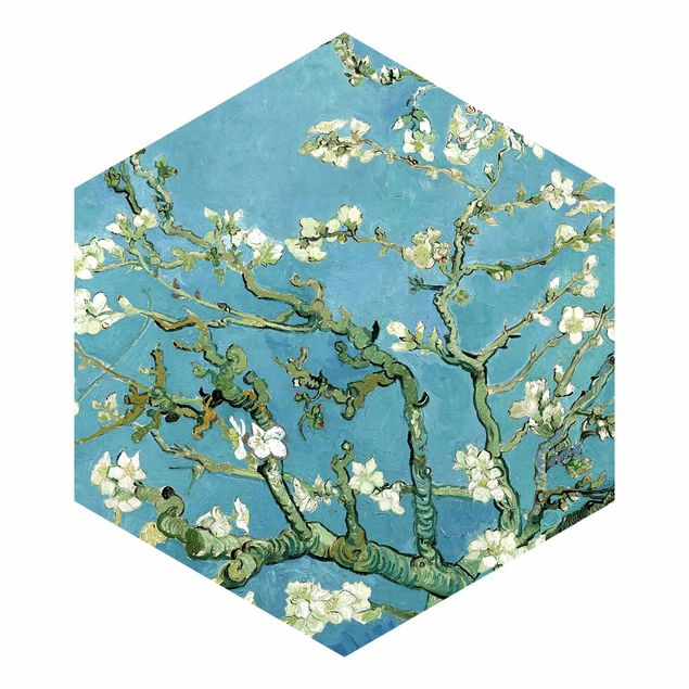 schöne Tapeten Vincent van Gogh - Mandelblüte