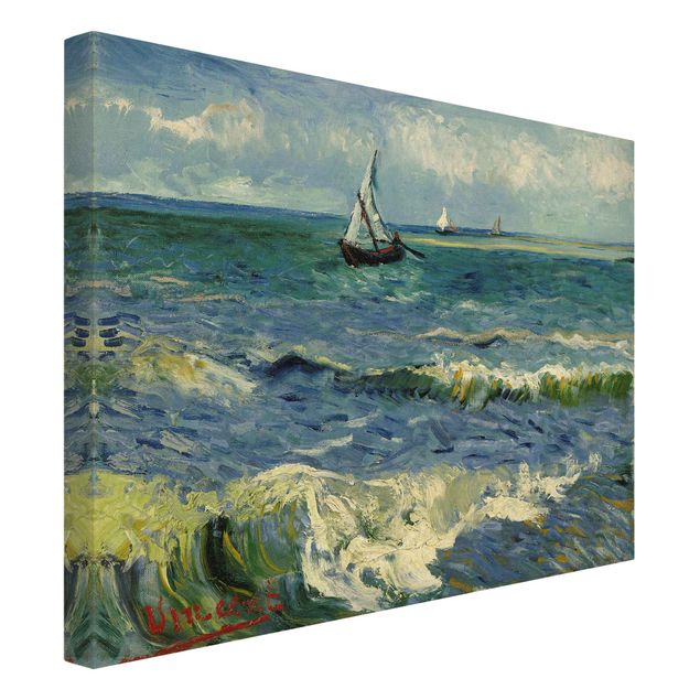 Leinwandbilder kaufen Vincent van Gogh - Seelandschaft