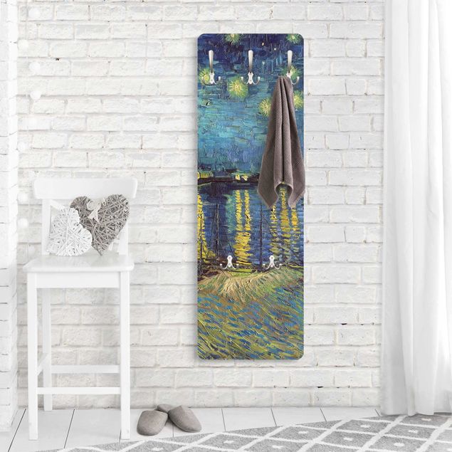 Skyline Garderobe Vincent van Gogh - Sternennacht über der Rhône