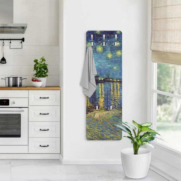 Garderobe - Vincent van Gogh - Sternennacht über der Rhône