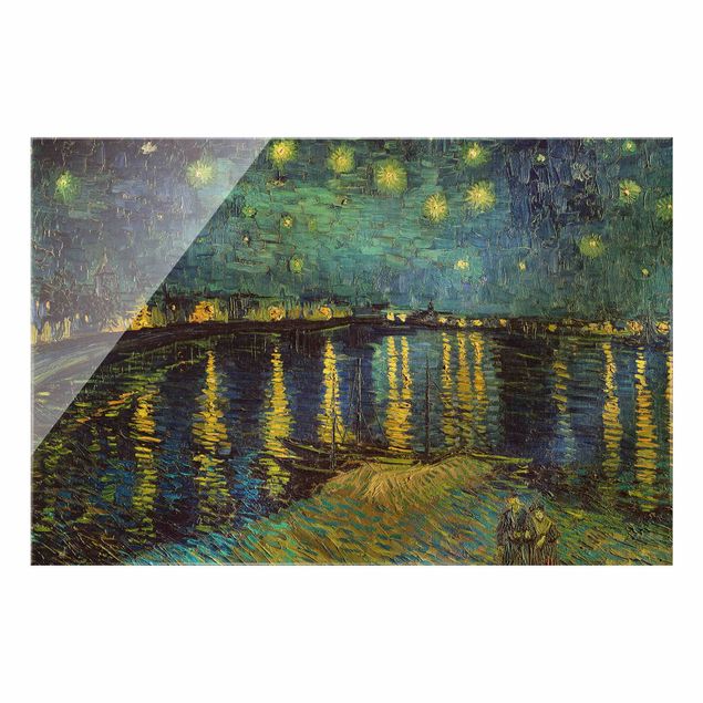 Wandbilder Vincent van Gogh - Sternennacht über der Rhône