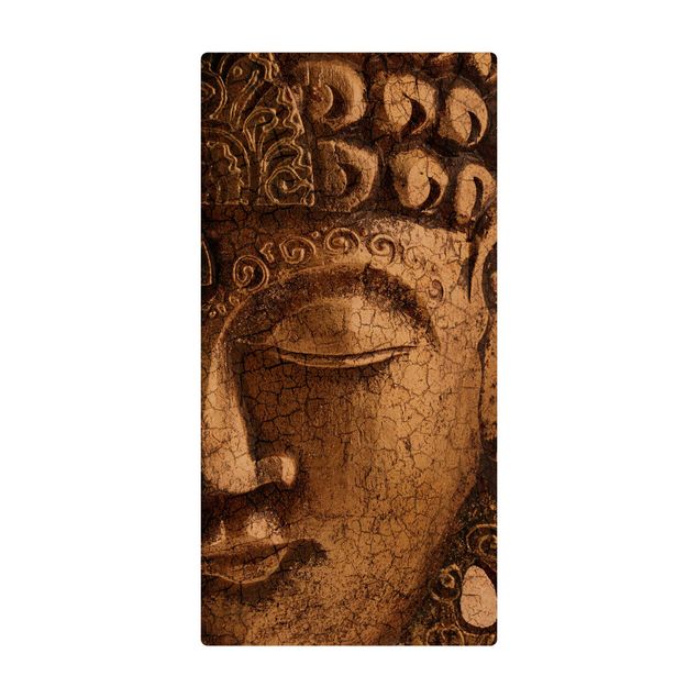 Kork-Teppich - Vintage Buddha - Hochformat 1:2