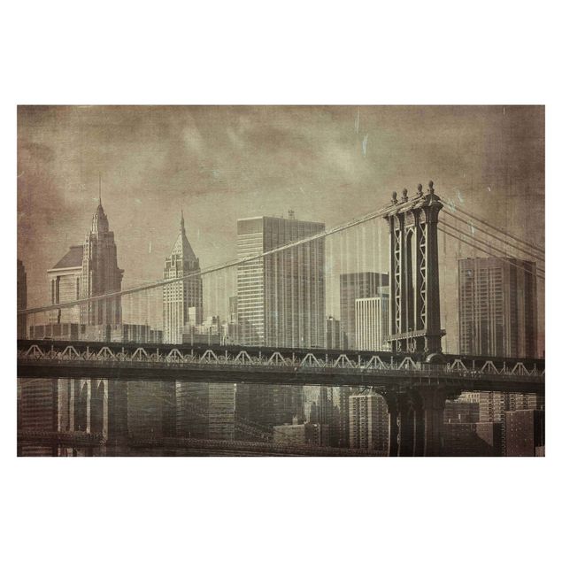 selbstklebende Tapete Vintage New york City