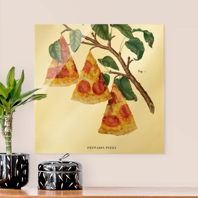 schöne Bilder Vintage Pflanze - Pizza