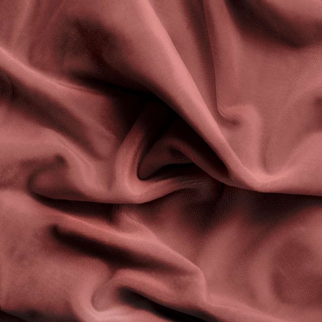 Vorhang blickdicht Vintage Rot