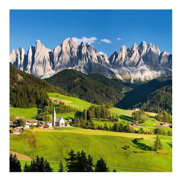 Fototapete Geislerspitzen in Südtirol