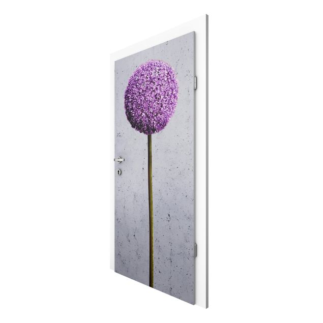Fototapete abstrakt Allium Kugel-Blüten