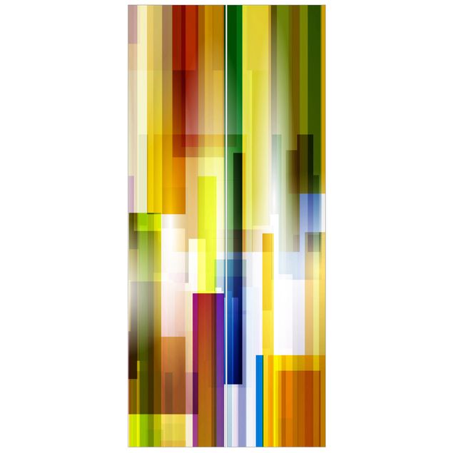 Abstrakte Tapeten Rainbow Cubes