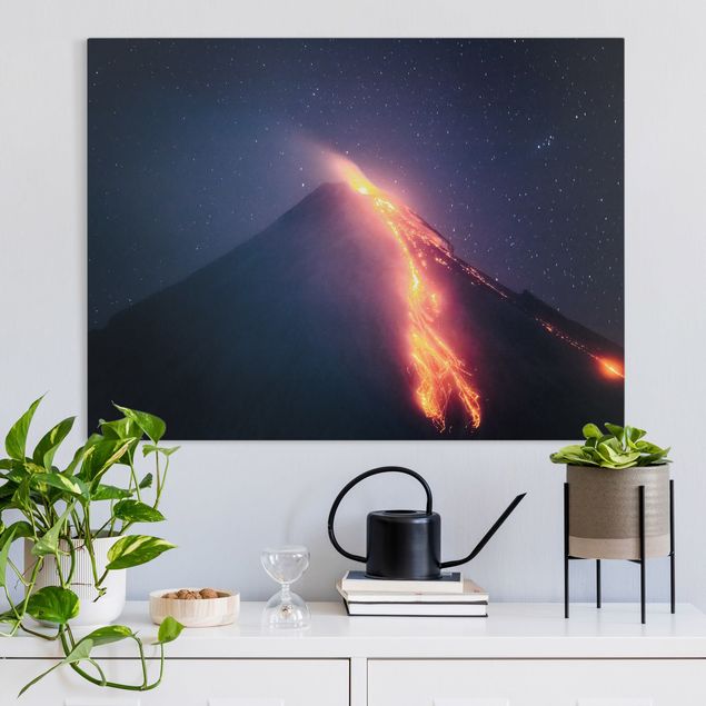 Leinwandbilder Naturmotive Vulkanausbruch