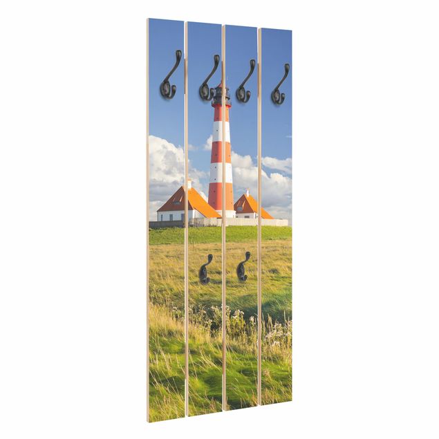 Garderobe mit Motiv Leuchtturm in Schleswig-Holstein