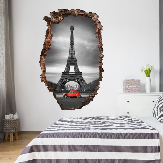 Wandtattoo 3D Spot on Paris