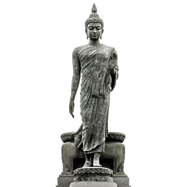 Wandtattoo Buddha Statue