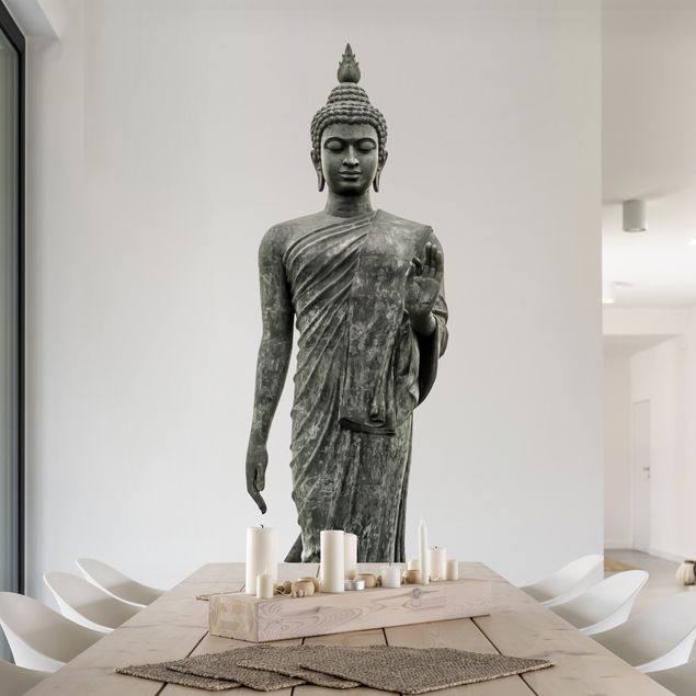 Wandsticker Buddha Statue