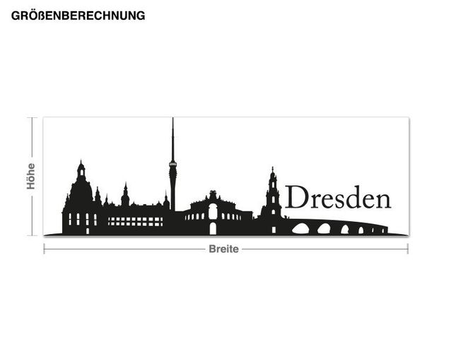 Wandtattoo Dresden