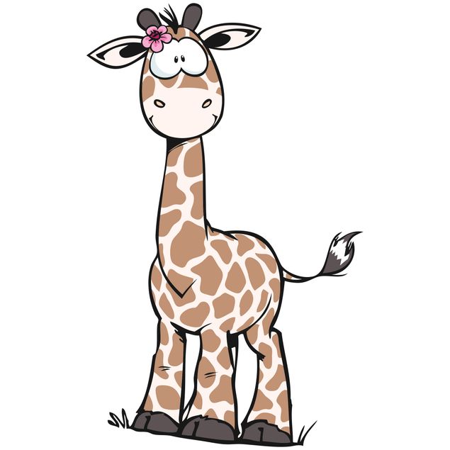 Wandtattoo Wild Friends Giraffe Debbie