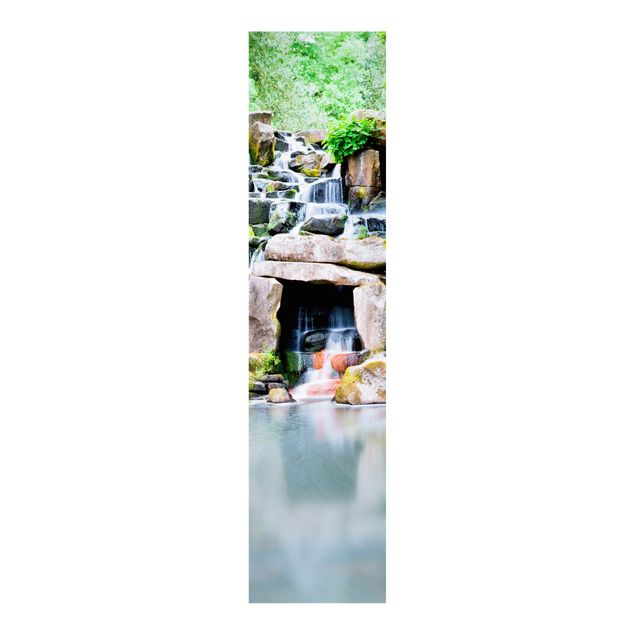 Schiebegardinen Set - Wasserfall - Flächenvorhänge