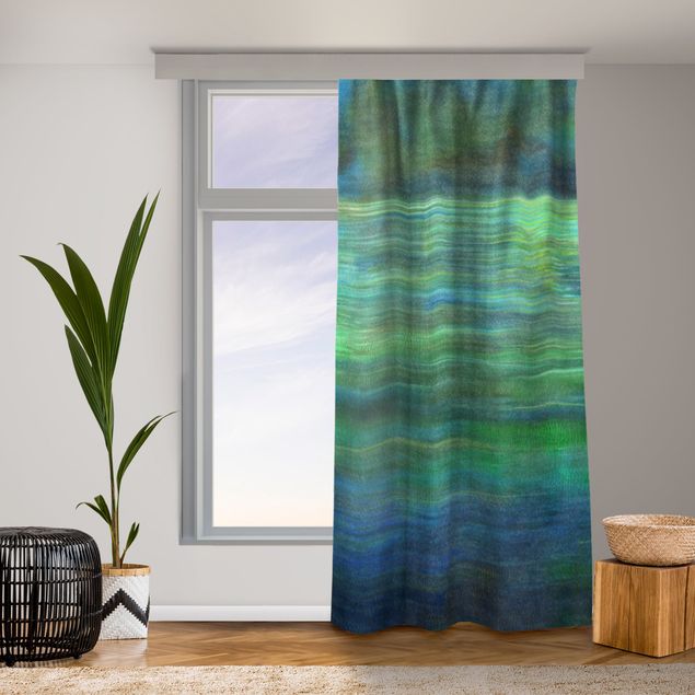 Thermovorhang Wasserspiegel in satten Farben
