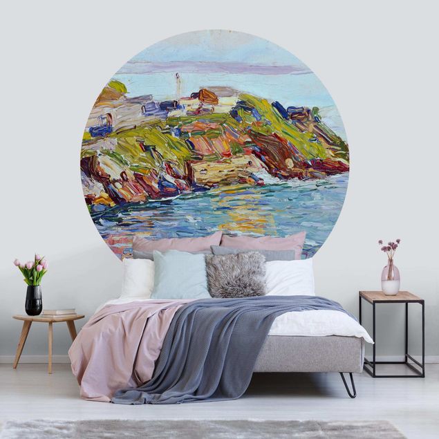 Expressionistische Gemälde Wassily Kandinsky - Bucht Rapallo