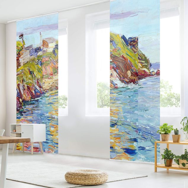 Schiebevorhang abstrakt Wassily Kandinsky - Bucht Rapallo
