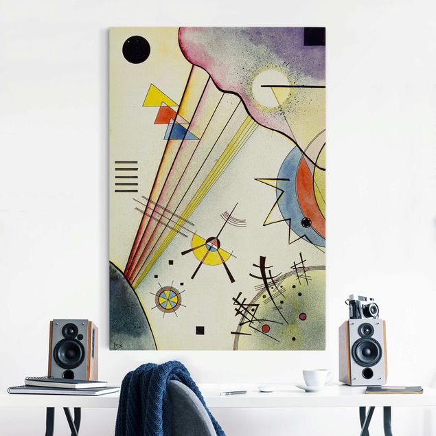 Bilder abstrakt Wassily Kandinsky - Deutliche Verbindung