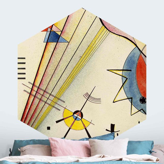 Design Tapeten Wassily Kandinsky - Deutliche Verbindung