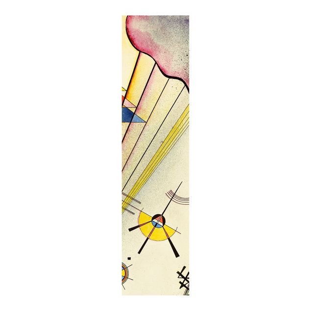 Schiebegardine abstrakt Wassily Kandinsky - Deutliche Verbindung