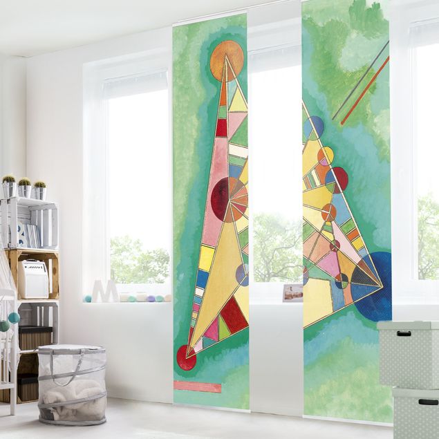 Schiebevorhang abstrakt Wassily Kandinsky - Dreieck