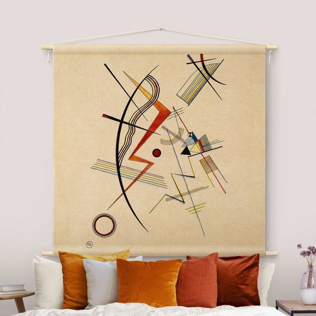Wandbehang Stoffbild Wassily Kandinsky - Jahresgabe