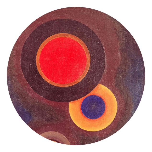 Abstrakte Bilder Wassily Kandinsky - Kreise und Linien