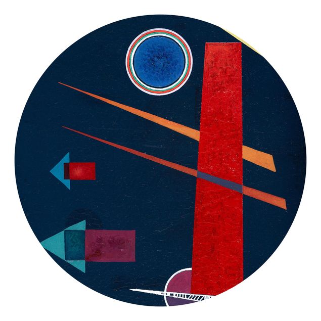 Bilder abstrakt Wassily Kandinsky - Mächtiges Rot