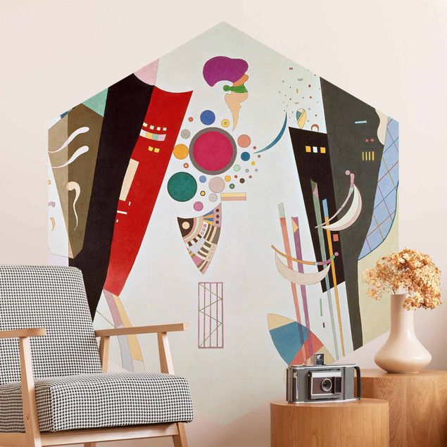 Design Tapeten Wassily Kandinsky - Wechselseitiger Gleichklang
