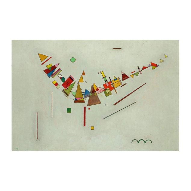 Akustikbild - Wassily Kandinsky - Winkelschwung