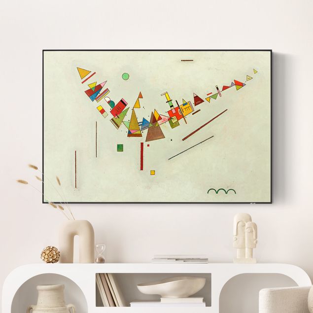 Wandbilder Wassily Kandinsky - Winkelschwung