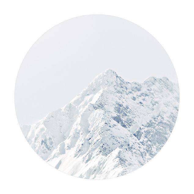 Vinyl-Bodenmatten Weiße Berge