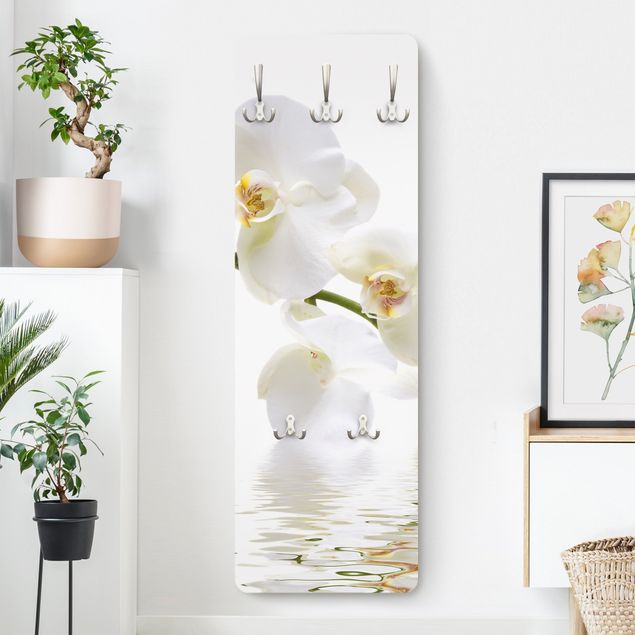 Wanngarderobe Blume White Orchid Waters