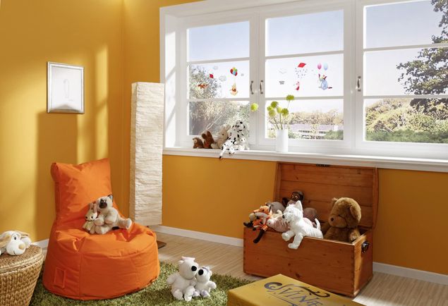 Klebefolie für Fenster Winnie Pooh - Pooh & Tigger Set