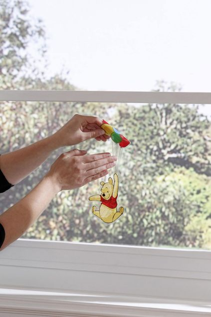 Klebefolie für Fenster mit Motiv Winnie Pooh - Pooh & Tigger Set
