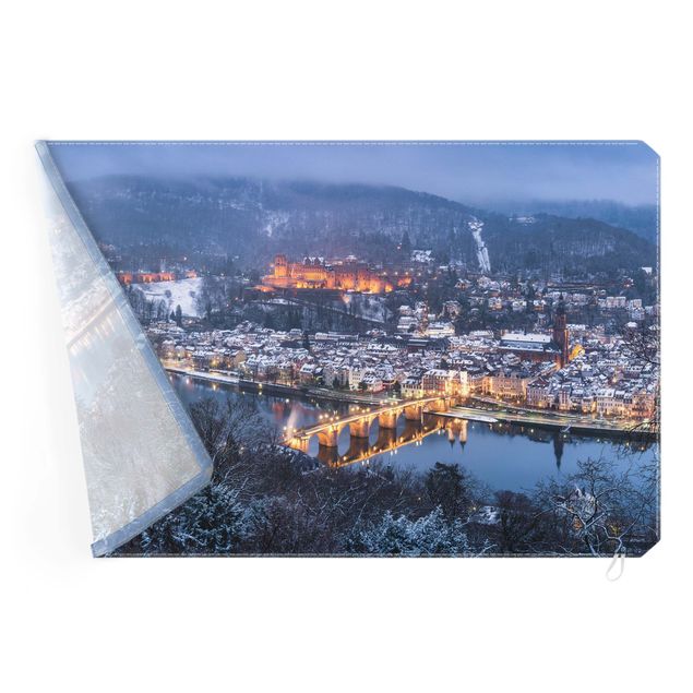 Wechselbild - Winterliches Heidelberg