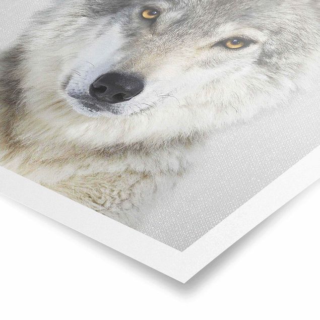 Poster kaufen Wolf Wendelin