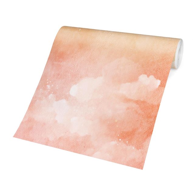 Fototapete selbstklebend Wolkenhimmel Pastell