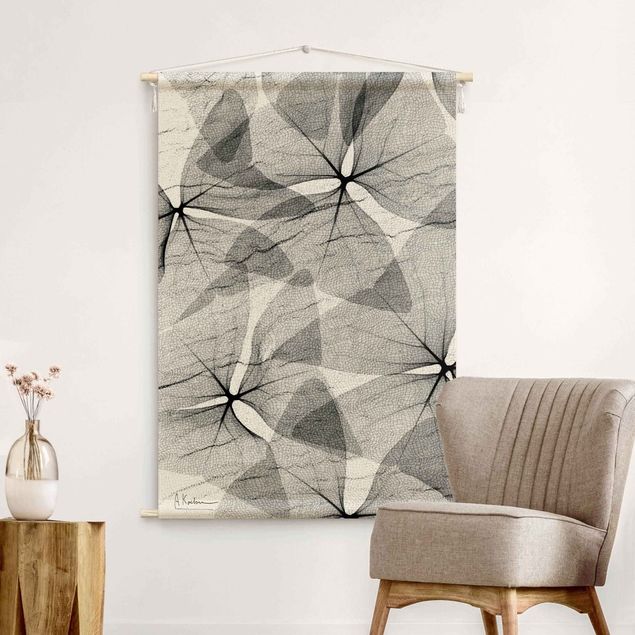 Wandbehang groß X-Ray - Dreiecksklee mit Textil